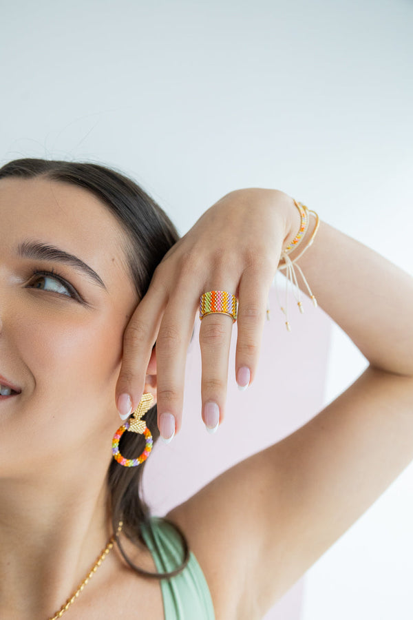 Anillo Naranja Combinado